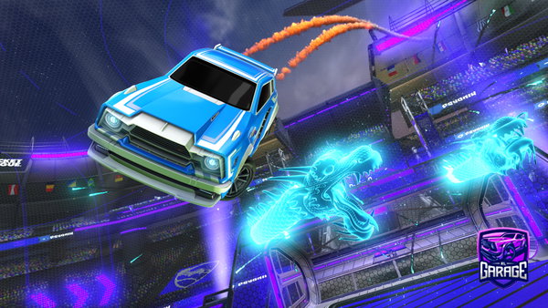 A Rocket League car design from GCmarcel