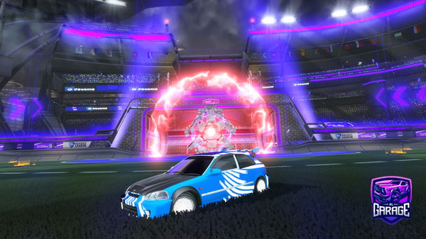 A Rocket League car design from Barrysteakfries