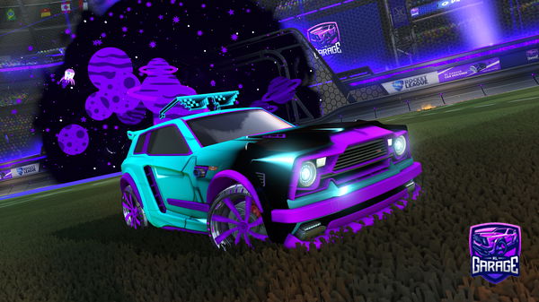 A Rocket League car design from FazeAqua5681