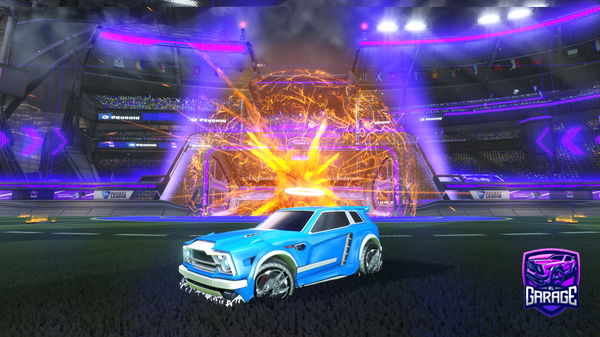 A Rocket League car design from SMGVenom7