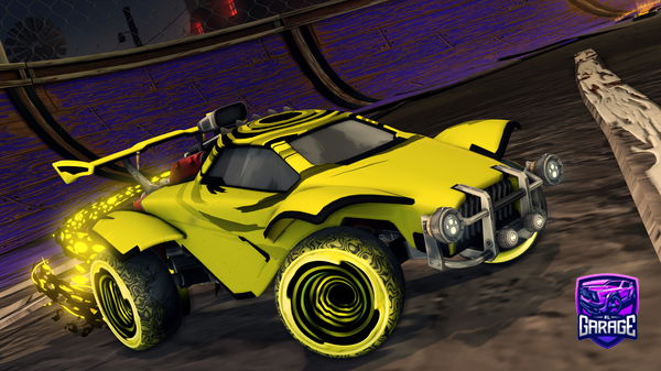 A Rocket League car design from Epics_RL