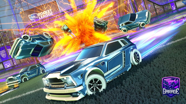 A Rocket League car design from SrVram