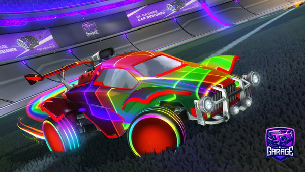 A Rocket League car design from User382778299473727