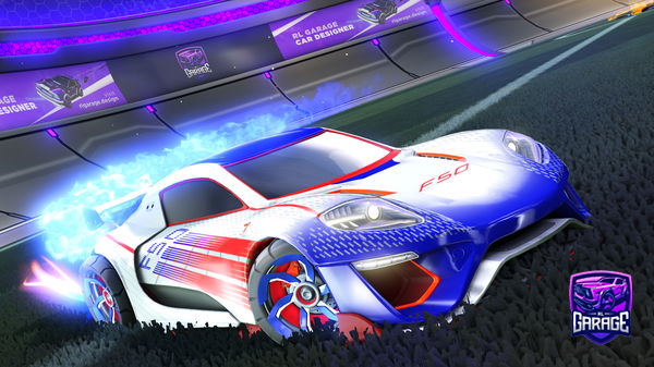 A Rocket League car design from Butcherr