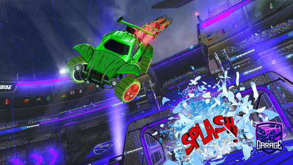 A Rocket League car design from RunningMango