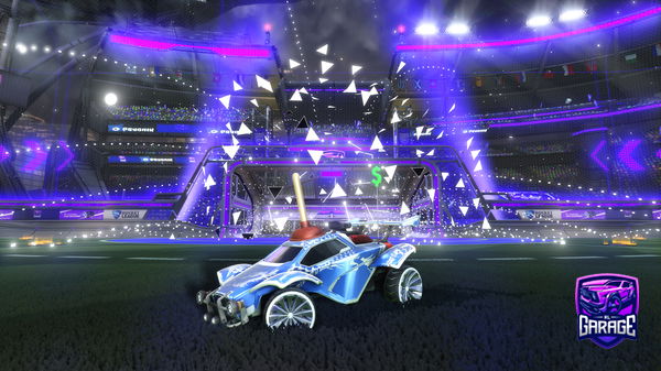 A Rocket League car design from Poshlady