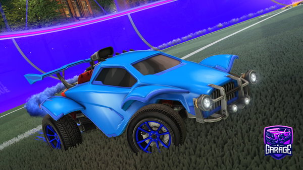 A Rocket League car design from theflyinghog