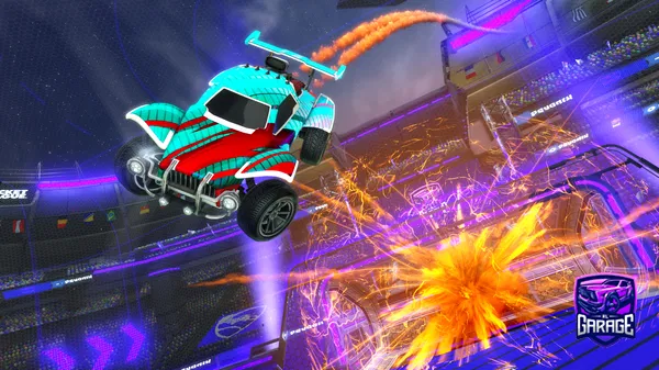 A Rocket League car design from SDsnappy