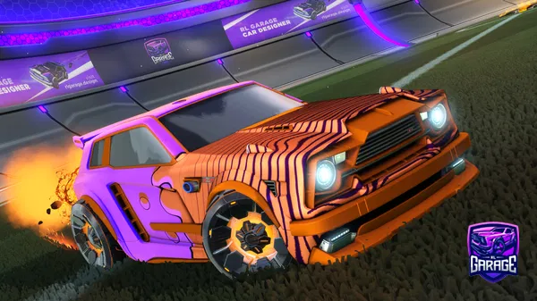 A Rocket League car design from jompan32