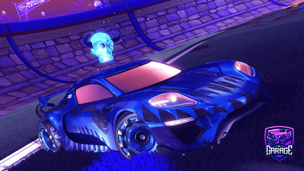 A Rocket League car design from abspielen