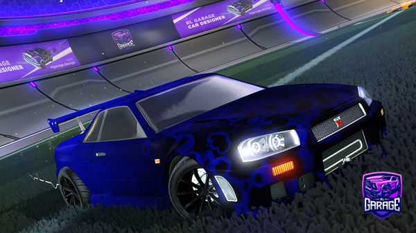 A Rocket League car design from ggNOT