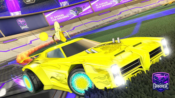 A Rocket League car design from Melfrikandel2