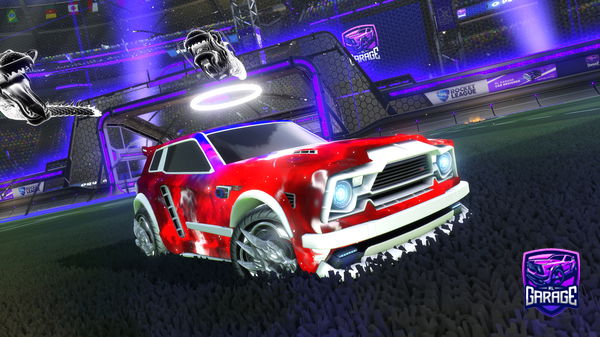 A Rocket League car design from Bledart1473