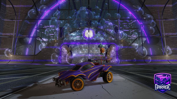 A Rocket League car design from carbonario