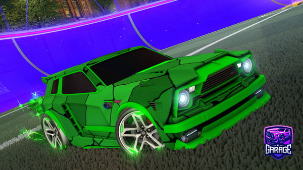 A Rocket League car design from PigmyShrewII