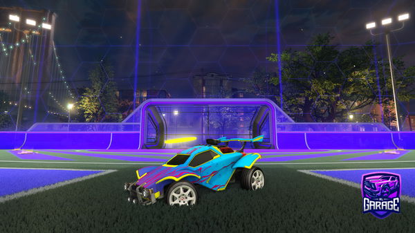 A Rocket League car design from BlackTea_27