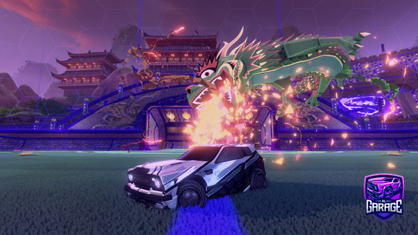 A Rocket League car design from MARCAR1AS