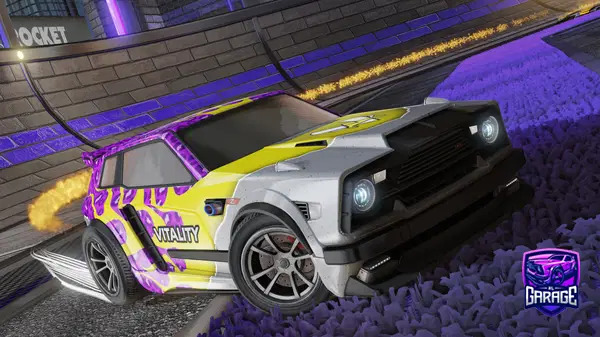 A Rocket League car design from Tiktokwinterfs