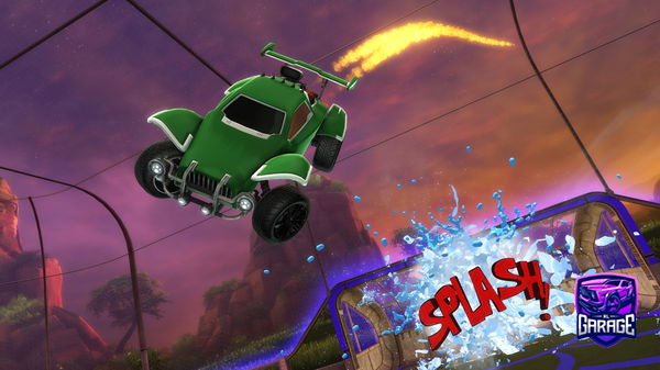 A Rocket League car design from X7-Ha7za