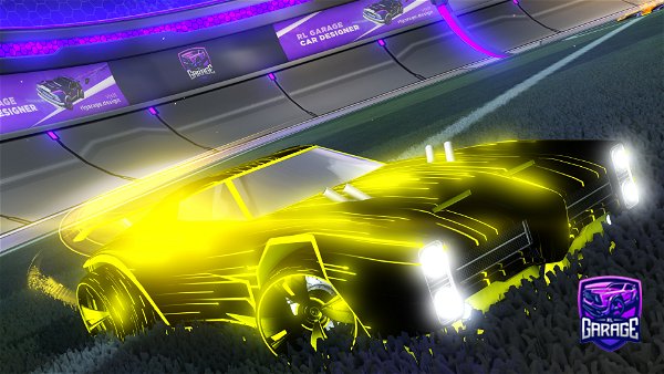 A Rocket League car design from Kenzsel