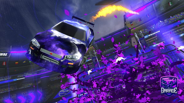 A Rocket League car design from Nickbasket25