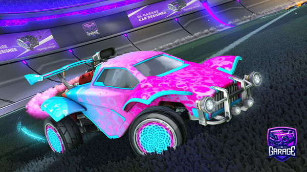 A Rocket League car design from UltraMag117