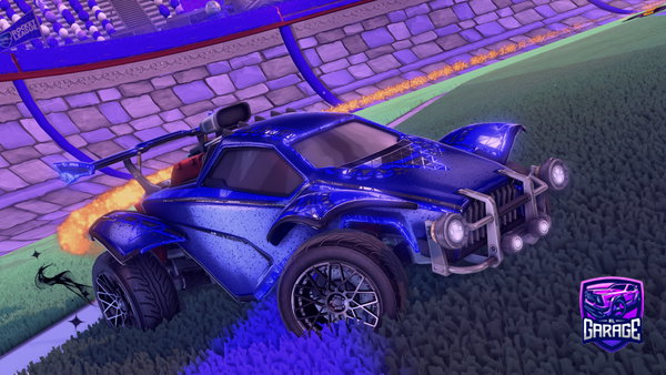 A Rocket League car design from frooky777
