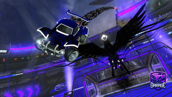 A Rocket League car design from Konamii