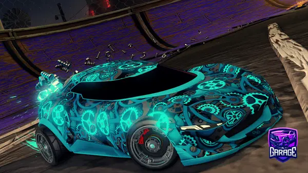 A Rocket League car design from Slimey_Si