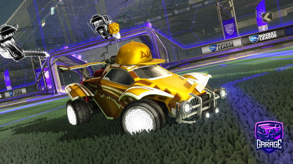 A Rocket League car design from AlphaBooger