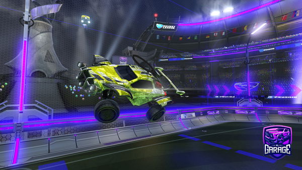 A Rocket League car design from YtheFryz