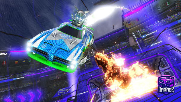 A Rocket League car design from mussellman