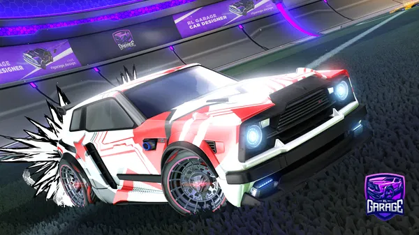 A Rocket League car design from rlgaragewardenboi