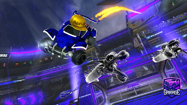 A Rocket League car design from Imlightskin77