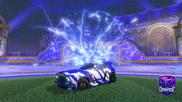 A Rocket League car design from jaytox