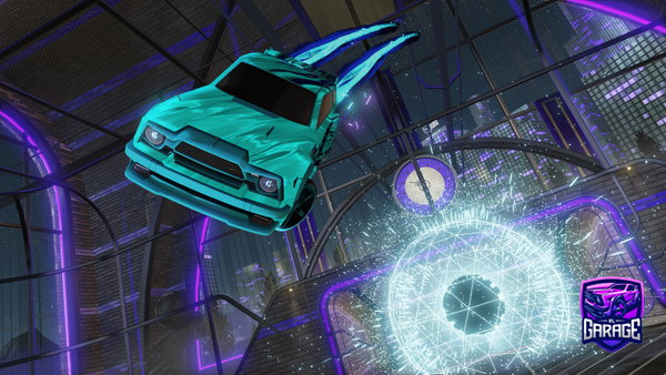 A Rocket League car design from ASED113