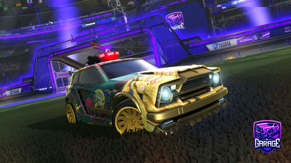 A Rocket League car design from MrJonnyMac