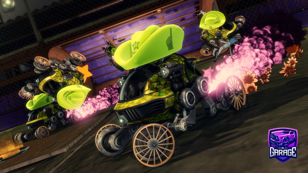 A Rocket League car design from ZeirShingenSN