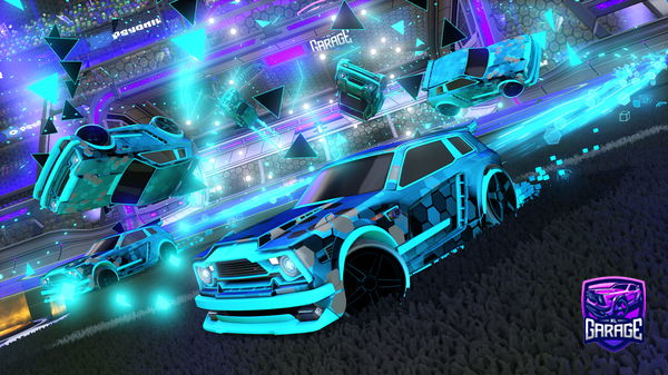 A Rocket League car design from sneakers81