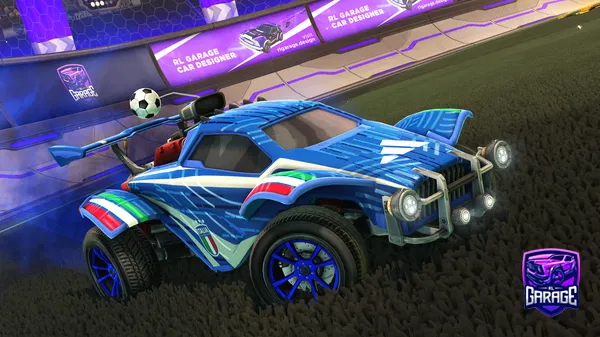 A Rocket League car design from Macgee