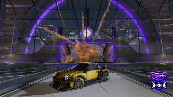 A Rocket League car design from Meccko76