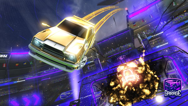 A Rocket League car design from prxsheronpc