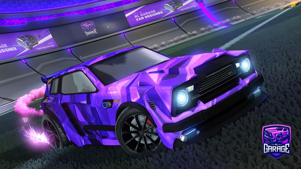 A Rocket League car design from NetfishHun