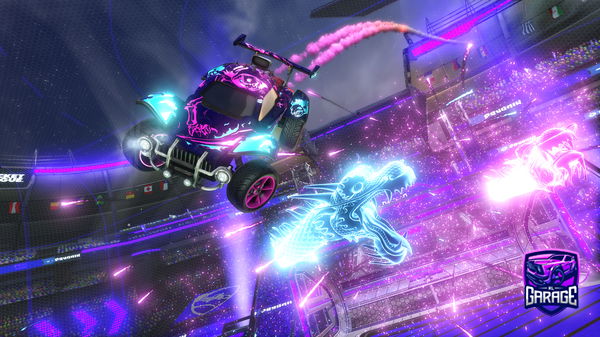 A Rocket League car design from Dolphino7