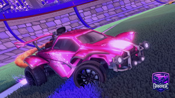 A Rocket League car design from fennecwarrior