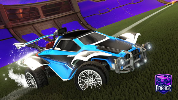 A Rocket League car design from gcatog