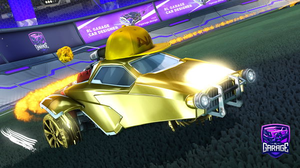 A Rocket League car design from Myriad_Chit0