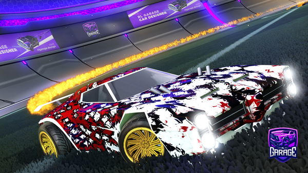 A Rocket League car design from SaphirecY