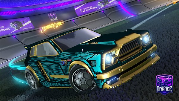A Rocket League car design from N1chts