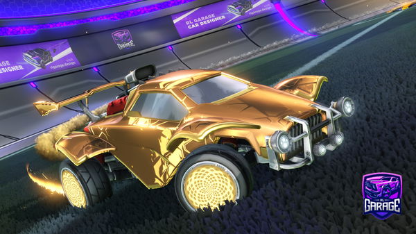 A Rocket League car design from Robin_scootz